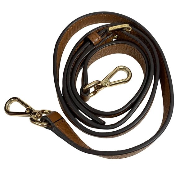 MICHAEL KORS  Logo Foldover Crossbody Shoulder Bag + Tassel/Strap + Dustbag EUC - Picture 8 of 13